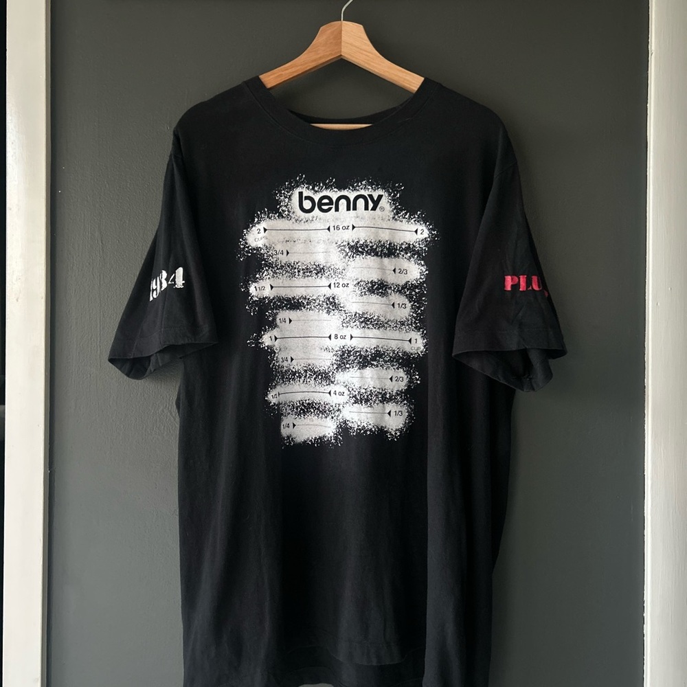 Benny the butcher “plugs” Scarface Nike tour merch